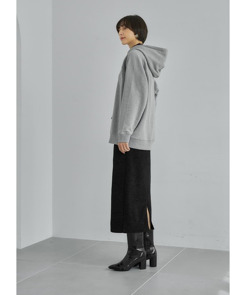 STYLE DELI(スタイルデリ)の「【Made in JAPAN】84cmコーデュロイペンシルスカート(スカート・レディース・ブラック/ホワイト系その他/ライトブラウン・M/S)」の12枚目の写真