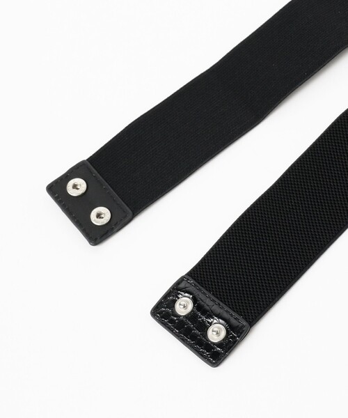 Ray BEAMS（レイビームス）の「Ray BEAMS / ワイド チェーン ベルト（ベルト・レディース・ブラック・ONE SIZE）」の5枚目の写真