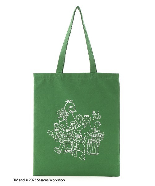 【希少‼️】POTER★クリーム★セージグリーン★トートバッグ★Ａ４サイズ メッシュトートバッグ（トートバッグ）｜SESAME STREET MARKET