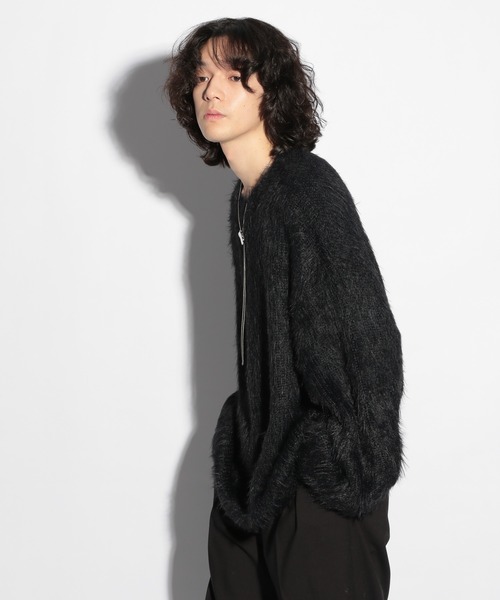 HARE（ハレ）の「ロングシャギーニットプルオーバー(HARE