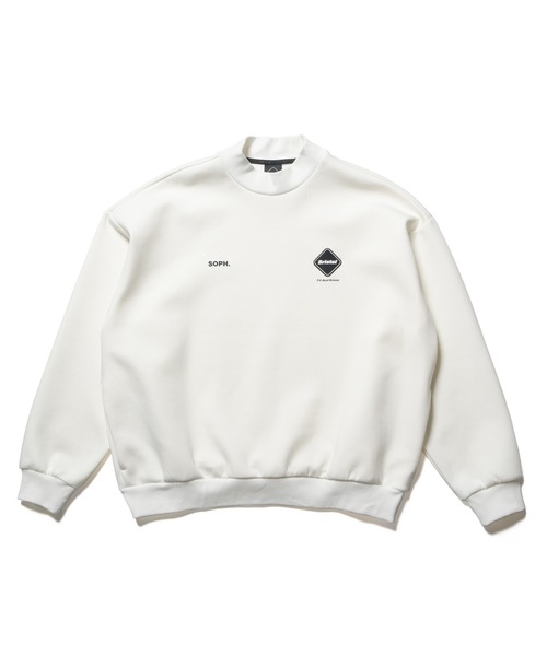 F.C.Real Bristol(エフシーレアルブリストル)の「TECH SWEAT TEAM CREWNECK BAGGY TOP(スウェット・メンズ・ブラック/オフホワイト/グレー・X-LARGE/LARGE/MEDIUM/SMALL)」の2枚目の写真