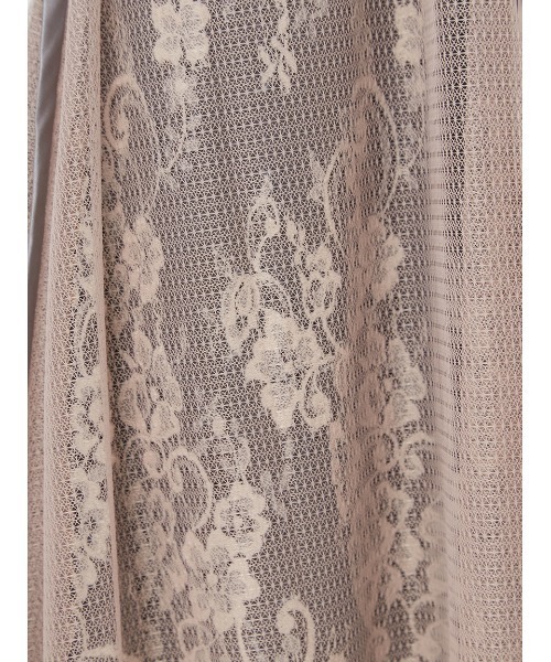 FRAY I.D（フレイアイディー）の「メッシュレースレイヤードドレス（ドレス・レディース・パープル/ブラック/ピンクベージュ・0/1）」の17枚目の写真
