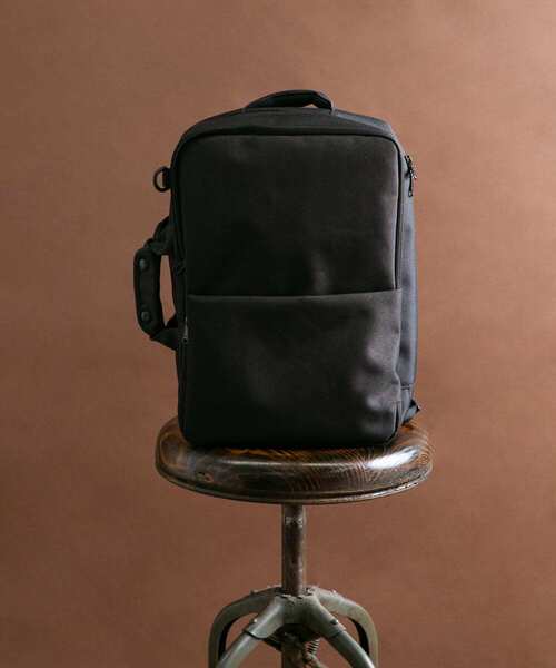 RODE SKO(ロデスコ)の「撥水3WAYリュック M(バックパック/リュック・メンズ・チャコールグレー/ブラック・ONE)」の2枚目の写真