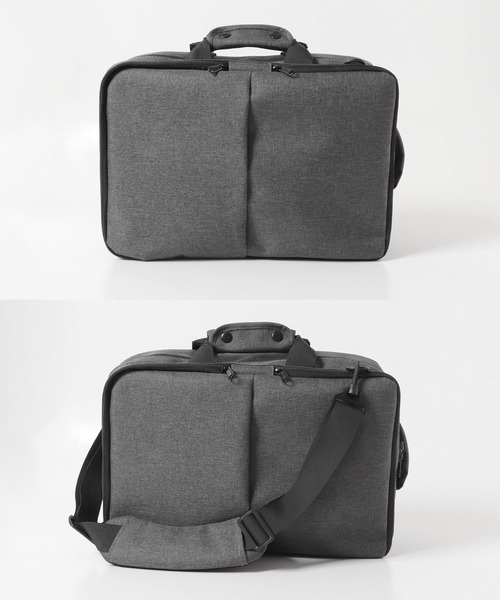 RODE SKO(ロデスコ)の「撥水3WAYリュック M(バックパック/リュック・メンズ・チャコールグレー/ブラック・ONE)」の18枚目の写真