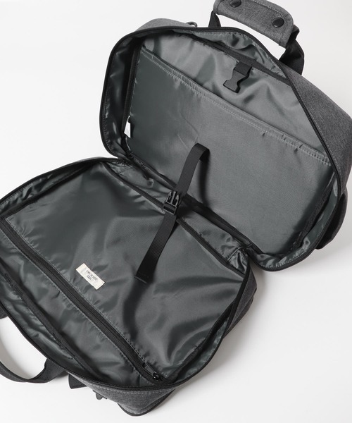 RODE SKO(ロデスコ)の「撥水3WAYリュック M(バックパック/リュック・メンズ・チャコールグレー/ブラック・ONE)」の8枚目の写真