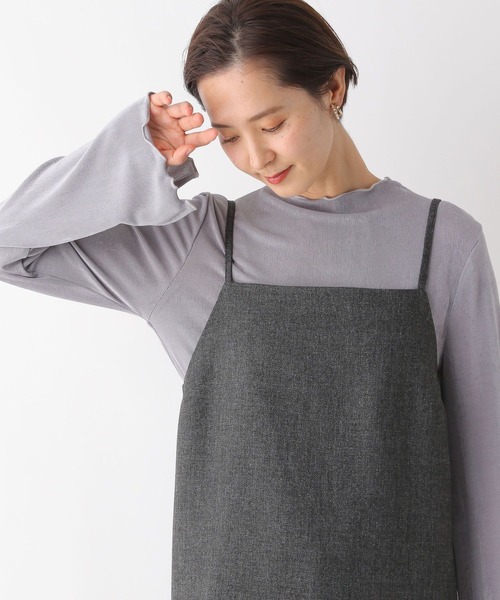 LEPSIM（レプシィム）の「【入卒式／セレモニー】スパンテレコボートネックプルオーバー　102332（Tシャツ/カットソー・レディース・ブラック/オフホワイト/グレー・FREE）」の15枚目の写真