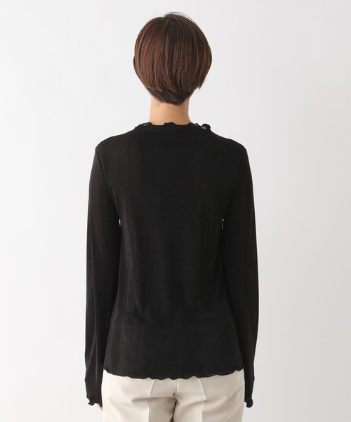 LEPSIM（レプシィム）の「【入卒式／セレモニー】スパンテレコボートネックプルオーバー　102332（Tシャツ/カットソー・レディース・ブラック/オフホワイト/グレー・FREE）」の18枚目の写真