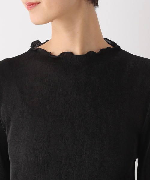 LEPSIM（レプシィム）の「【入卒式／セレモニー】スパンテレコボートネックプルオーバー　102332（Tシャツ/カットソー・レディース・ブラック/オフホワイト/グレー・FREE）」の19枚目の写真