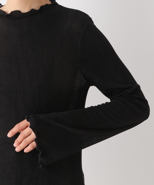 LEPSIM（レプシィム）の「【入卒式／セレモニー】スパンテレコボートネックプルオーバー　102332（Tシャツ/カットソー・レディース・ブラック/オフホワイト/グレー・FREE）」の20枚目の写真