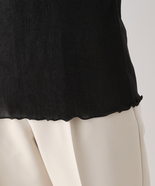 LEPSIM（レプシィム）の「【入卒式／セレモニー】スパンテレコボートネックプルオーバー　102332（Tシャツ/カットソー・レディース・ブラック/オフホワイト/グレー・FREE）」の21枚目の写真