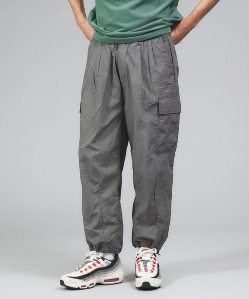2WAY NYLON EASY CARGO PANT / 裏メッシュバルーンカーゴパンツ（カーゴパンツ）｜ABAHOUSE（アバハウス）