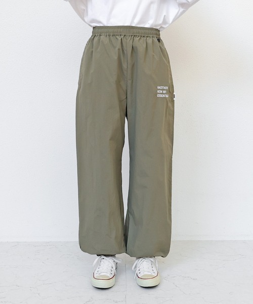 新色追加】接触冷感/UVカット(UPF50＋)/撥水加工ロゴナイロン