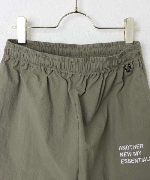 ANME（アンメ）の「【新色・新サイズ追加】ANMEロゴナイロンワイドパンツ【接触冷感/UVカット(UPF50＋)/撥水加工】（その他パンツ・レディース・ライトカーキ/ブラック/グレー/ネイビー/チャコールグレー/ブラウン・M/L/XL/XXL/S）」の20枚目の写真