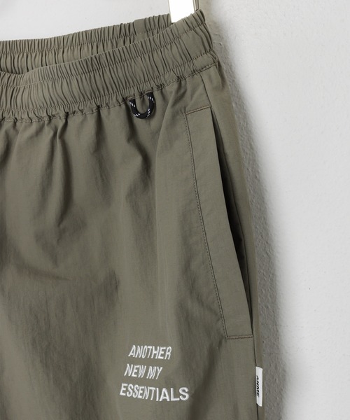 ANME（アンメ）の「【新色・新サイズ追加】ANMEロゴナイロンワイドパンツ【接触冷感/UVカット(UPF50＋)/撥水加工】（その他パンツ・レディース・ライトカーキ/ブラック/グレー/ネイビー/チャコールグレー/ブラウン・M/L/XL/XXL/S）」の18枚目の写真