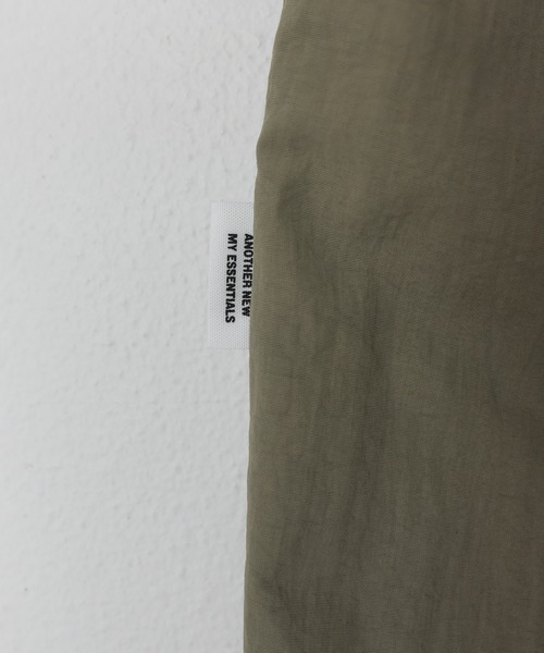 ANME（アンメ）の「【新色・新サイズ追加】ANMEロゴナイロンワイドパンツ【接触冷感/UVカット(UPF50＋)/撥水加工】（その他パンツ・レディース・ライトカーキ/ブラック/グレー/ネイビー/チャコールグレー/ブラウン・M/L/XL/XXL/S）」の14枚目の写真