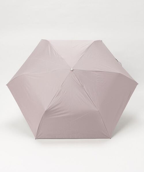 Waterfront(ウォーターフロント)の「ハンディールーフ UVブロック 折 60cm 晴雨兼用傘 日傘 雨傘(折りたたみ傘・レディース・ライトピンク/ライトブルー/スモークピンク/ブラック/グレー/オフホワイト/ブルー/ホワイト/ピンク・FREE)」の19枚目の写真