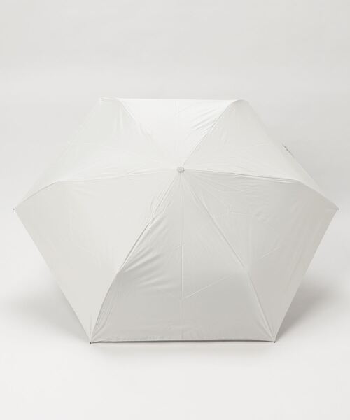Waterfront(ウォーターフロント)の「ハンディールーフ UVブロック 折 60cm 晴雨兼用傘 日傘 雨傘(折りたたみ傘・レディース・ライトピンク/ライトブルー/スモークピンク/ブラック/グレー/オフホワイト/ブルー/ホワイト/ピンク・FREE)」の17枚目の写真