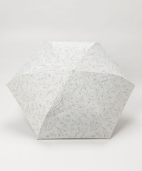 Waterfront(ウォーターフロント)の「ハンディールーフ UVブロック 折 60cm 晴雨兼用傘 日傘 雨傘(折りたたみ傘・レディース・ライトピンク/ライトブルー/スモークピンク/ブラック/グレー/オフホワイト/ブルー/ホワイト/ピンク・FREE)」の16枚目の写真