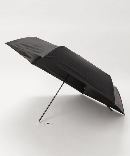 Waterfront(ウォーターフロント)の「ハンディールーフ UVブロック 折 60cm 晴雨兼用傘 日傘 雨傘(折りたたみ傘・レディース・ライトピンク/ライトブルー/スモークピンク/ブラック/グレー/オフホワイト/ブルー/ホワイト/ピンク・FREE)」の10枚目の写真