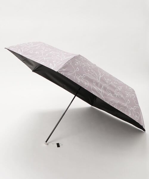 Waterfront(ウォーターフロント)の「ハンディールーフ UVブロック 折 60cm 晴雨兼用傘 日傘 雨傘(折りたたみ傘・レディース・ライトピンク/ライトブルー/スモークピンク/ブラック/グレー/オフホワイト/ブルー/ホワイト/ピンク・FREE)」の20枚目の写真