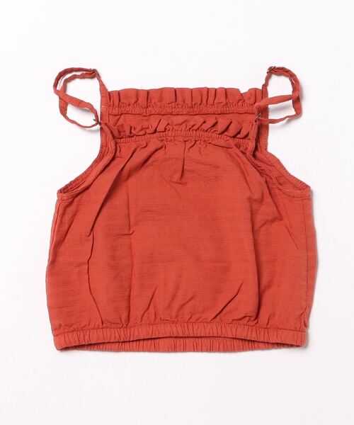 BOBO CHOSES(ボボショーズ)の「Tomato woven top(タンクトップ・キッズ・レッド・8Y-10Y/6-7YEAR/4-5YEAR/2y-3y/10Y-12Y/12Y-14Y)」の9枚目の写真