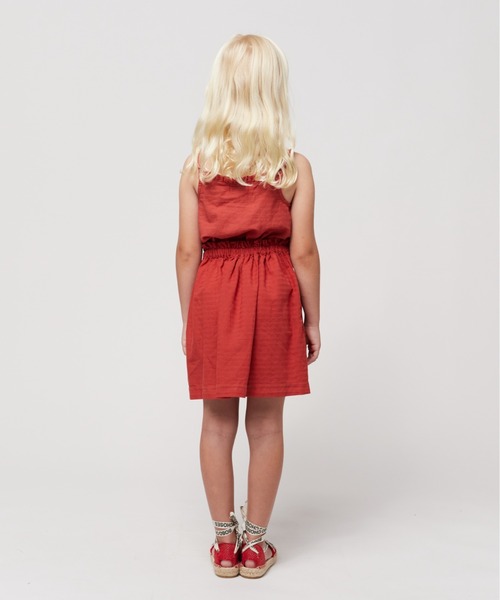 BOBO CHOSES(ボボショーズ)の「Tomato woven top(タンクトップ・キッズ・レッド・8Y-10Y/6-7YEAR/4-5YEAR/2y-3y/10Y-12Y/12Y-14Y)」の4枚目の写真