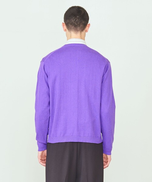 UNITED ARROWS & SONS（ユナイテッドアローズアンドサンズ）の「＜UNITED ARROWS & SONS＞ H/G CREW SWEATER/ニット（ニット/セーター・メンズ・ブラック/パープル/グレー・M/L/XL）」の15枚目の写真
