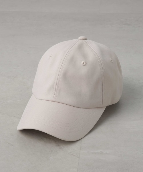 NANO universe（ナノユニバース）の「ベースボールキャップ（キャップ・レディース・ベージュ/ブラック・FREE）」の7枚目の写真