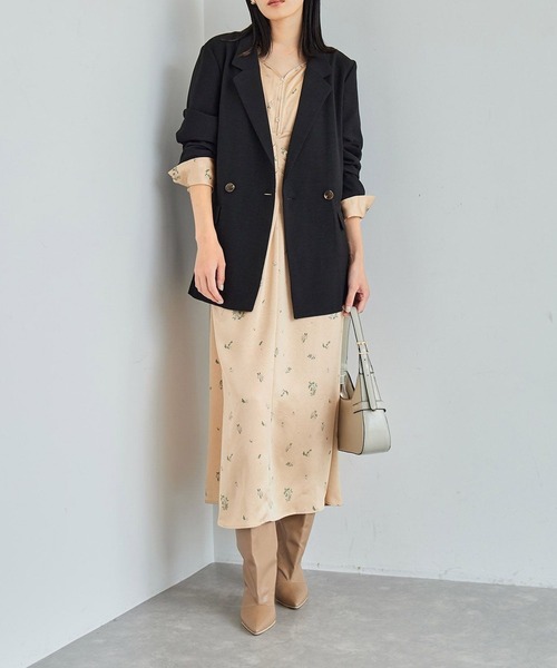 VIS（ビス）の「美easyテーラードジャケット【洗える】（テーラード