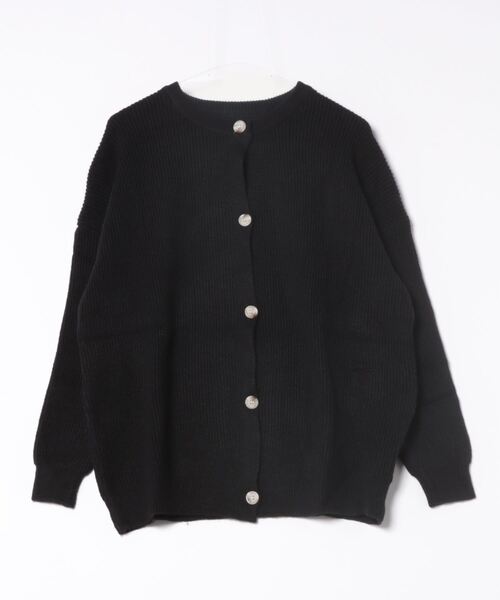 aimoha（アイモハ）の「ゆっとりシルエットカーディガン（カーディガン/ボレロ・レディース・ブラック/グリーン/ベージュ・FREE）」の17枚目の写真