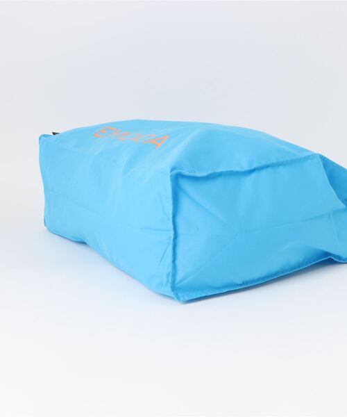 EMODA（エモダ）の「ツートーンプリントビッグエコバッッグ（エコバッグ/サブバッグ・レディース・グリーン/ブルー/グレー・FREE）」の5枚目の写真