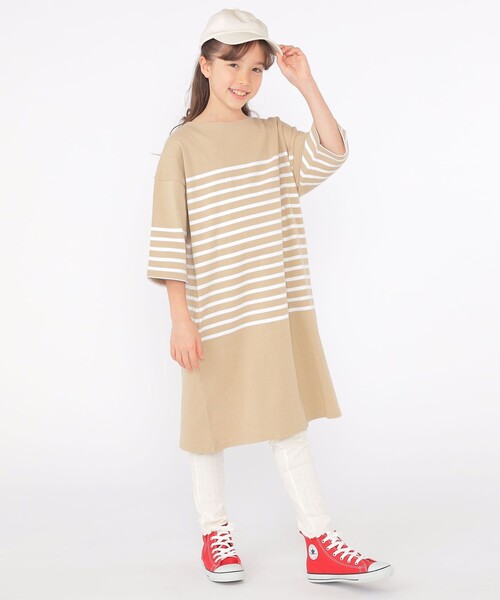 SHIPS(シップス)の「SHIPS KIDS:145~170cm /〈接触冷感/UVカット〉リブ レギンス(レギンス/スパッツ・キッズ・ライトグレー/ピンク/ナチュラル・X-LARGE/XX-LARGE)」の5枚目の写真