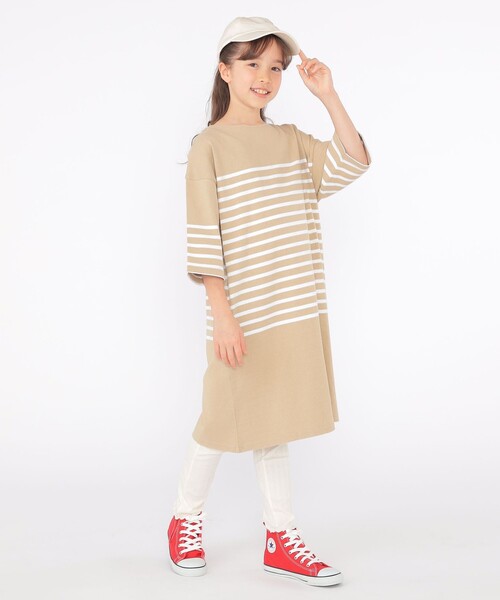 SHIPS(シップス)の「SHIPS KIDS:145~170cm /〈接触冷感/UVカット〉リブ レギンス(レギンス/スパッツ・キッズ・ライトグレー/ピンク/ナチュラル・X-LARGE/XX-LARGE)」の6枚目の写真