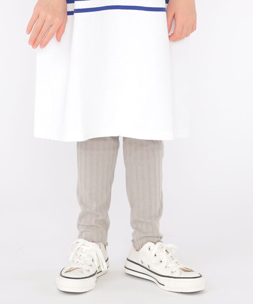 SHIPS(シップス)の「SHIPS KIDS:145~170cm /〈接触冷感/UVカット〉リブ レギンス(レギンス/スパッツ・キッズ・ライトグレー/ピンク/ナチュラル・X-LARGE/XX-LARGE)」の10枚目の写真
