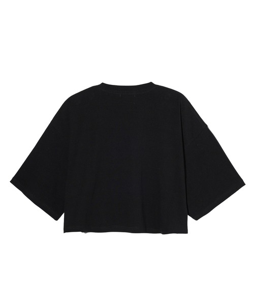 MILKFED.（ミルクフェド）の「MILKFED. WIDE S/S TOP（Tシャツ/カットソー・レディース・ベージュ/ネイビー/ブラック/ホワイト・ONE SIZE）」の9枚目の写真