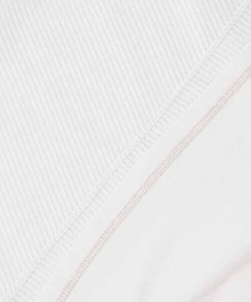 J.PRESS（ジェイプレス）の「シアーストライプ カットソー（Tシャツ/カットソー・レディース・ライトグレー系1/ホワイト系1/ホワイト系・MEDIUM/LARGE）」の22枚目の写真
