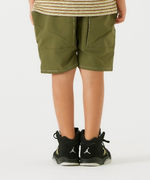 Smoothy(スムージー)の「SMOOTHY Garden shorts / スムージー ガーデンショーツ(その他パンツ・キッズ・オレンジ/カーキ/ホワイト・160/150/140/130/120/110/100)」の8枚目の写真