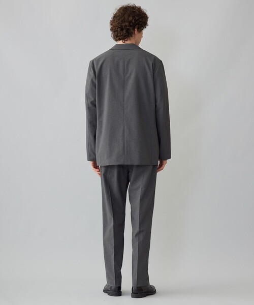 UNFILO（アンフィーロ）の「TENNEN TOUCH タックパンツ（その他パンツ・メンズ・グレー系/ネイビー系/ダークブラウン系・SMALL/MEDIUM/LARGE/X-LARGE）」の4枚目の写真