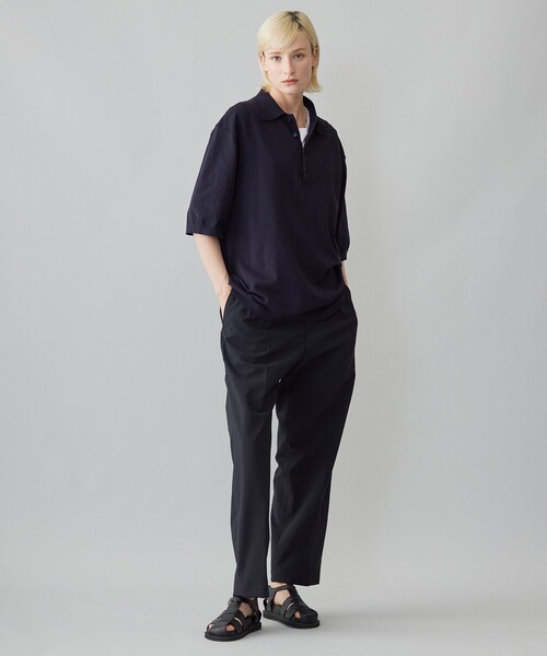 UNFILO（アンフィーロ）の「TENNEN TOUCH タックパンツ（その他パンツ・メンズ・グレー系/ネイビー系/ダークブラウン系・SMALL/MEDIUM/LARGE/X-LARGE）」の14枚目の写真
