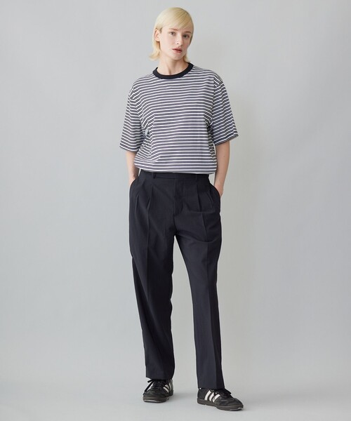 UNFILO（アンフィーロ）の「TENNEN TOUCH タックパンツ（その他パンツ・メンズ・グレー系/ネイビー系/ダークブラウン系・SMALL/MEDIUM/LARGE/X-LARGE）」の15枚目の写真