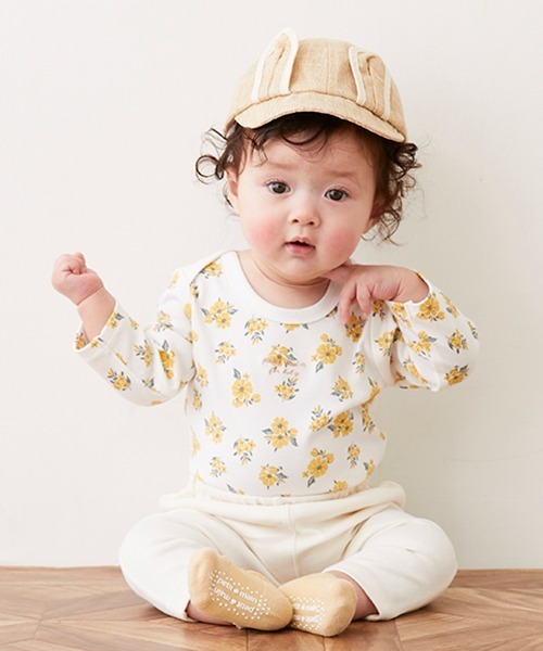 petit main(プティマイン)の「【プティプラ】ロンパース(ロンパース・キッズ・オフホワイト/ライトピンク/ライトブルー/ブラック/イエロー・70cm/80cm)」の5枚目の写真