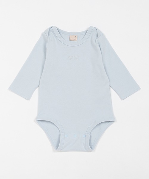 petit main(プティマイン)の「【プティプラ】ロンパース(ロンパース・キッズ・オフホワイト/ライトピンク/ライトブルー/ブラック/イエロー・70cm/80cm)」の4枚目の写真