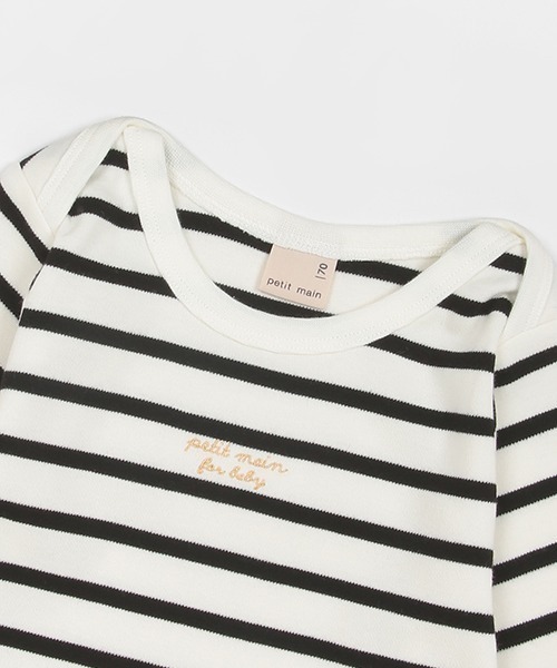 petit main(プティマイン)の「【プティプラ】ロンパース(ロンパース・キッズ・オフホワイト/ライトピンク/ライトブルー/ブラック/イエロー・70cm/80cm)」の12枚目の写真