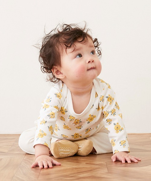 petit main(プティマイン)の「【プティプラ】ロンパース(ロンパース・キッズ・オフホワイト/ライトピンク/ライトブルー/ブラック/イエロー・70cm/80cm)」の18枚目の写真