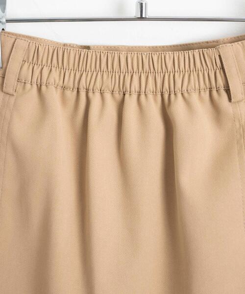 WEGO（ウィゴー）の「WEGO/カーゴチノプリーツスカパン（スカート・レディース・ブラック/ベージュ・FREE）」の6枚目の写真
