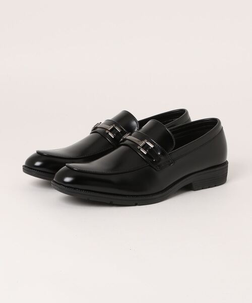 Scarpe d`argento(スカルぺダルジェント)の「【Scarpe d`argento】 ビットローファービジネス(ローファー・メンズ・ブラック・24.5cm/25.0cm/25.5cm/26.0cm/26.5cm/27.0cm/27.5cm/28.0cm)」の1枚目の写真