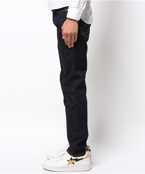 PANTS...（パンツ）の「ABC SLIM DENIM PANTS（デニムパンツ・メンズ・インディゴブルー・SMALL/X-LARGE/MEDIUM/LARGE/XX-LARGE）」の2枚目の写真