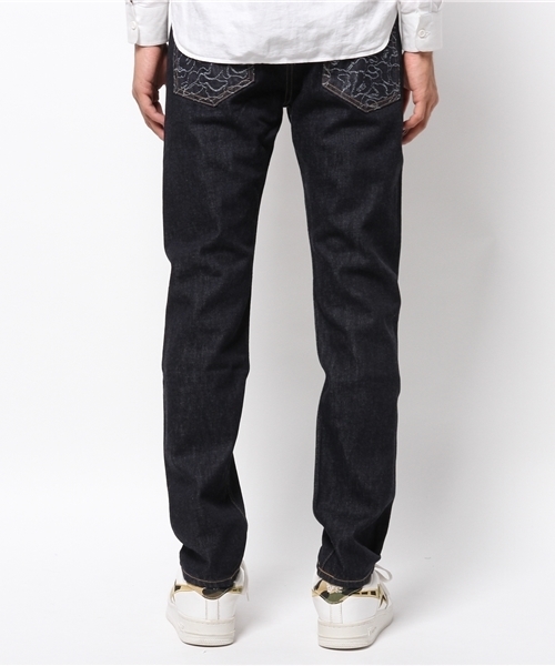 PANTS...（パンツ）の「ABC SLIM DENIM PANTS（デニムパンツ・メンズ・インディゴブルー・SMALL/X-LARGE/MEDIUM/LARGE/XX-LARGE）」の3枚目の写真