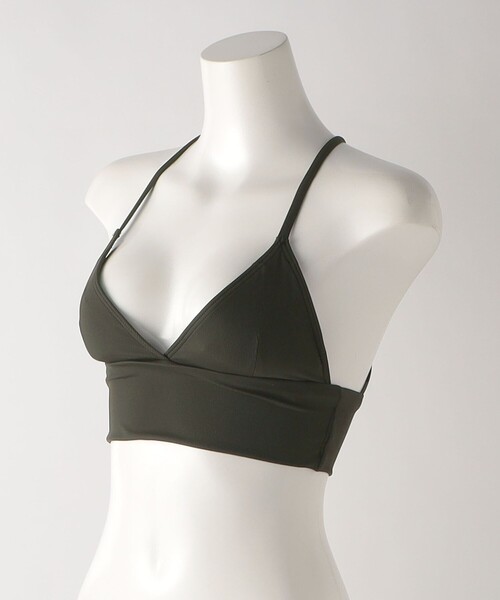 TAARA clothing（タアラクロージング）の「＜TAARA＞STRAP CROP TOP/スイムウエア（水着・レディース・ブラック/パープル・S）」の10枚目の写真
