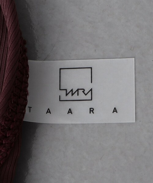 TAARA clothing（タアラクロージング）の「＜TAARA＞STRAP CROP TOP/スイムウエア（水着・レディース・ブラック/パープル・S）」の13枚目の写真